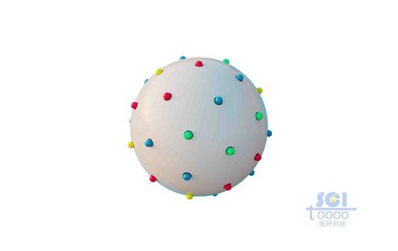 表面镶嵌不同粒子的多孔纳米球