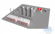 化工厂三维结构模型