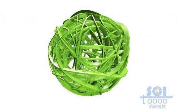 高分子鏈段交聯(lián)纏繞形成的籠狀結(jié)構(gòu)