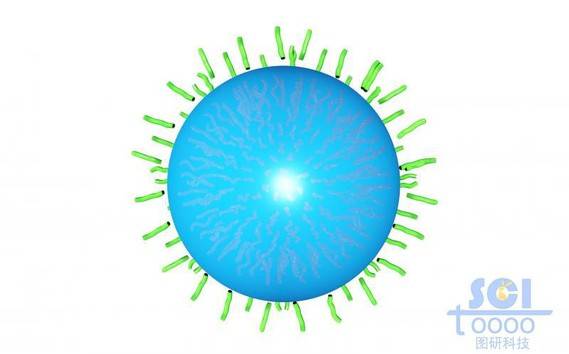 高分子鏈段交聯(lián)形成的內(nèi)部包裹溶液/水/乳液的納米球/微球