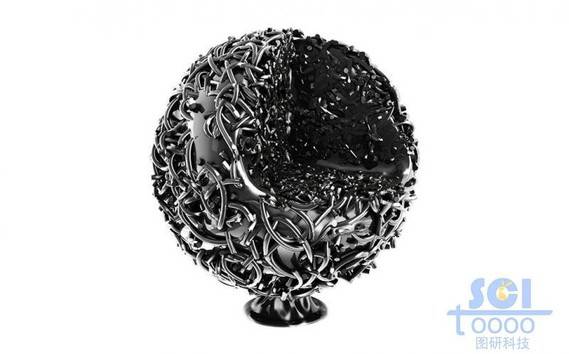 逆向吸附液體的碳納米管/高分子鏈段纏繞的多孔球